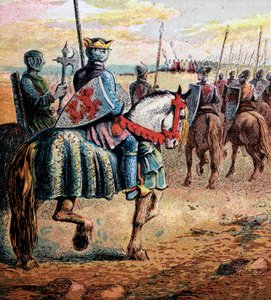 يذهب الدوق روبرت إلى فلسطين ، القرن الحادي عشر ، c1850 بواسطة غير معروف