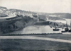 دونمور - المدينة والميناء ، 1895 بواسطة غير معروف