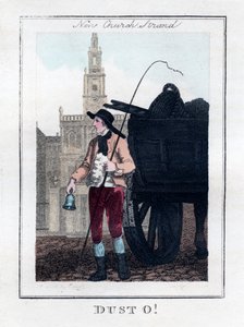 Dust O !، الكنيسة الجديدة ، ستراند ، لندن ، 1805 بواسطة غير معروف