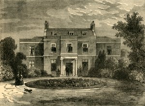 إيرلز كورت هاوس سابقًا جون هانترز هاوس ، c1876. بواسطة غير معروف