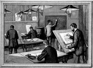 إيكول ديه بونت-إي-تشوسيس ، باريس ، 1894 بواسطة غير معروف