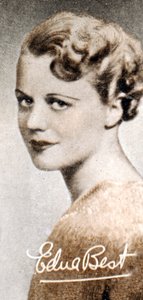 Edna Best 1900-1974 ، المسرح البريطاني وممثلة الشاشة ، 1935 بواسطة غير معروف