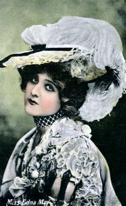 إدنا مايو 1878-1948 ، المغنية والممثلة الأمريكية ، أوائل القرن العشرين بواسطة غير معروف