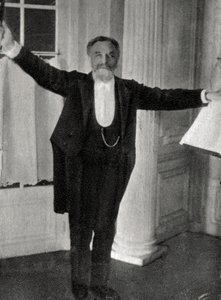 إدوارد كولون ، موصل وعازف كمان فرنسي ، 1902 بواسطة غير معروف