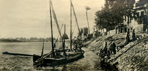 مصر - قرية امبابه بالقرب من القاهرة ، c1918-c1939. بواسطة غير معروف