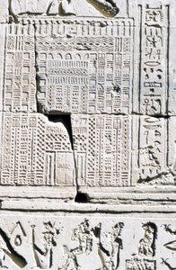 التقويم المصري ، معبد كوم أمبو ، مصر ، القرن الثاني - الأول قبل الميلاد بواسطة غير معروف