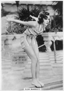 إلسا ماريوت ، ممثلة ، 1938 بواسطة غير معروف
