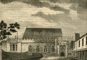Ely House - The Hall، c1872. بواسطة غير معروف