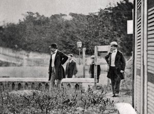 الإمبراطور نابليون الثالث في المنفى ، Chislehurst ، كينت ، 1871-1873 بواسطة غير معروف