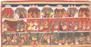 لقاءات في ماثورا: صفحة من Bhagavata Purana المشتتة ... ، كاليفورنيا. 1700. بواسطة غير معروف