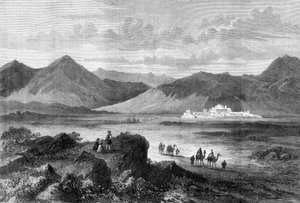 مدخل ممر خيبر وحصن جامرود ، أفغانستان ، 1878 بواسطة غير معروف