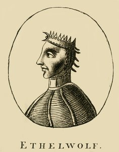 Ethelwolf ، القرن الثامن عشر. بواسطة غير معروف