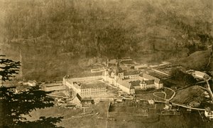 دير إتال من المنحدر الشمالي ، بافاريا ، ألمانيا ، c1922. بواسطة غير معروف