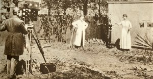 يسجل يوجين لاوست أول صورة متحركة وصوت متحرك ، c1905 ، 1935. بواسطة غير معروف