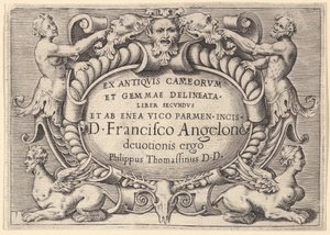 الأحجار الكريمة والحجر السابق من قبل Enea Vic ... كتاب Secunduset Delineata ، الذي تم نشره في كاليفورنيا. 1599-1622. بواسطة غير معروف