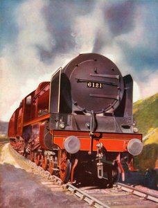 قاطرة الركاب السريعة من فئة رويال سكوت 4-6-0 ، 1935-1936. بواسطة غير معروف
