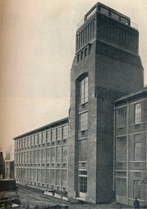 مصنع Etablissements Nicolle ، Wambrechies Nord ، مهندس معماري ، Andre Granet ، c1928 بواسطة غير معروف