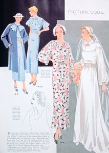 تصوير أزياء ، 1935 بواسطة غير معروف