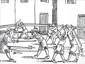 Fencing practice بواسطة غير معروف