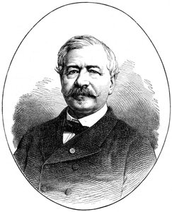 فرديناند ديليسبس ، دبلوماسي ورجل أعمال فرنسي من القرن التاسع عشر ، 1900 بواسطة غير معروف