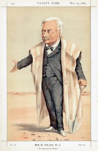فرديناند ديليسبس ، دبلوماسي ورجل أعمال فرنسي ، 1869 بواسطة غير معروف