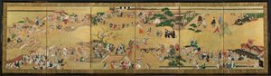 مشاهد المهرجان ، 1615-99. بواسطة غير معروف