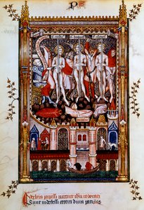 علم سانت دينيس ، St Rustic and St Eleutherius ، 1317 بواسطة غير معروف