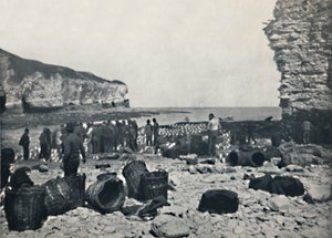 فلامبورو - الصيادون في العمل ، 1895 بواسطة غير معروف