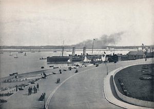 فليتوود - النزهة: رحيل جزيرة مان ستيمر ، 1895 بواسطة غير معروف