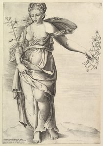 فلورا ، كاليفورنيا. 1560-1570. بواسطة غير معروف