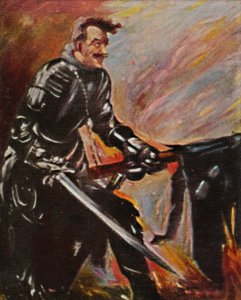 فلوريان جيير + 1525. - لوحة بواسطة كورنث ، 1934. بواسطة غير معروف