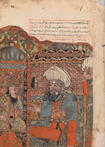 فوليو من كليلة ودمنة ، القرن الثامن عشر. بواسطة غير معروف