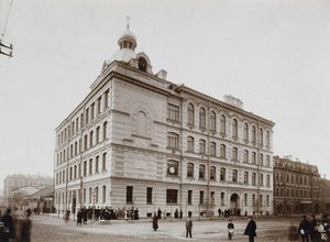 المدرسة الشعبية في جزيرة فاسيليفسكي في بطرسبورغ ، 1897 بواسطة غير معروف
