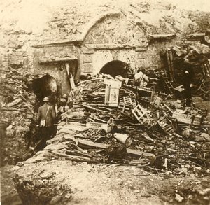 حصن سوفيل ، فردان ، شمال فرنسا ، c1914-c1918 بواسطة غير معروف