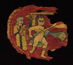 أربعة Segmenta من سترة ، 650 - 750. بواسطة غير معروف