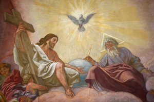 كنيسة الفرنسيسكان في فيينا يسوع الله والروح القدس ، فيينا ، النمسا بواسطة غير معروف