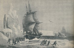 البعثة الفرنسية في القطب الجنوبي تحت قيادة النقيب JSC Dumont dUrville ، أغسطس 1833 ، 1937 بواسطة غير معروف