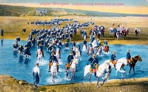 الفيلق الأجنبي الفرنسي ، المغرب ، c1900 بواسطة غير معروف
