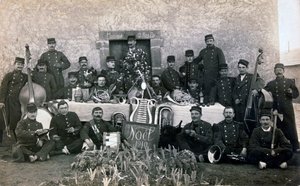 عيد الميلاد الفيلق الأجنبي الفرنسي ، الجزائر ، 1910 بواسطة غير معروف