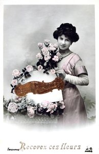 بطاقة بريدية فرنسية ، c1900 بواسطة غير معروف