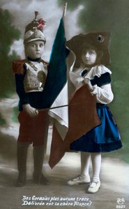 بطاقة بريدية فرنسية للحرب العالمية الأولى ، 1914-1918 بواسطة غير معروف