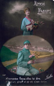 بطاقة بريدية فرنسية للحرب العالمية الأولى ، 1914-1918 بواسطة غير معروف