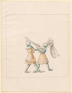 Freydal، The Book of Jousts and Tournament of Emperor Maximilian I: Combats ... لوحة 154 ، 1515. بواسطة غير معروف