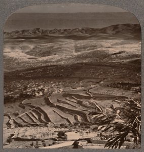 من Olivet إلى البحر الميت ، عبر 40 ميلاً من النفايات ، c1900 بواسطة غير معروف