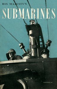 الغلاف الأمامي لغواصات جلالة الملك ، 1945. بواسطة غير معروف