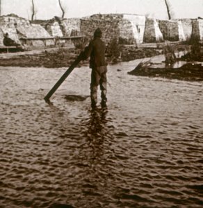 الخط الأمامي ، رامسكابيل ، بلجيكا ، c1914-c1918 بواسطة غير معروف