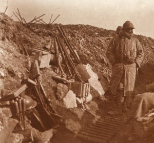 الخط الأمامي ، Vauquois ، شمال فرنسا ، c1914-c1918 بواسطة غير معروف