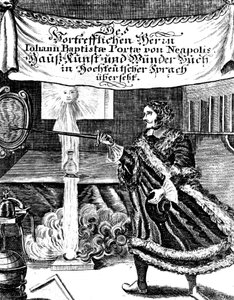صورة من Magia Naturalis بقلم يوهانس بابتيستا ديلا بورتا ، 1715 بواسطة غير معروف