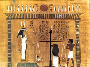 بردية جنائزية ، مصر القديمة ، الأسرة الثامنة عشر ، 1550-1293 ق بواسطة غير معروف