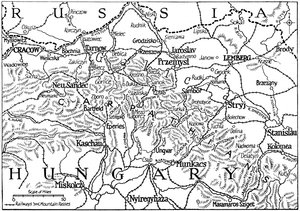 غاليسيا وممر الكاربات ، 1915 بواسطة غير معروف